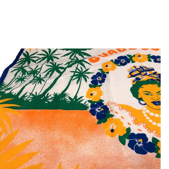 Jacques Rollet Beach Cover Up Sarong Guadeloupe - Picture 4 of 14